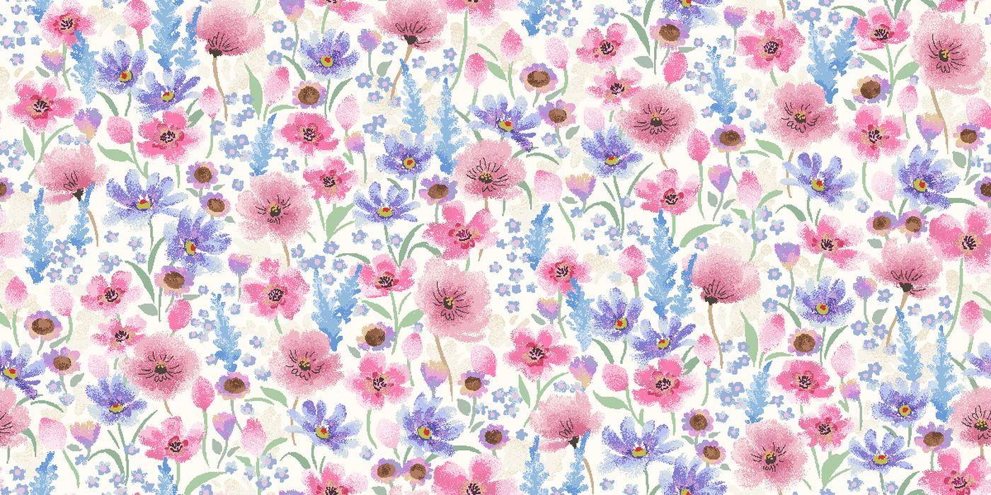 TX11524 04 100CO CRAZY FLOWERS