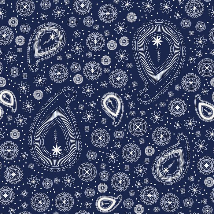 PAISLEY COUTURE 02 MARINE...