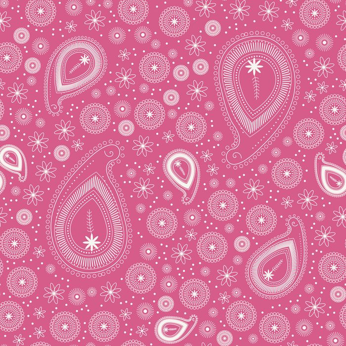 PAISLEY COUTURE 10 ROSE 100CO