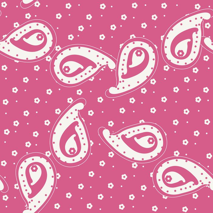 PAISLEY XXL 10 ROSE 100CO