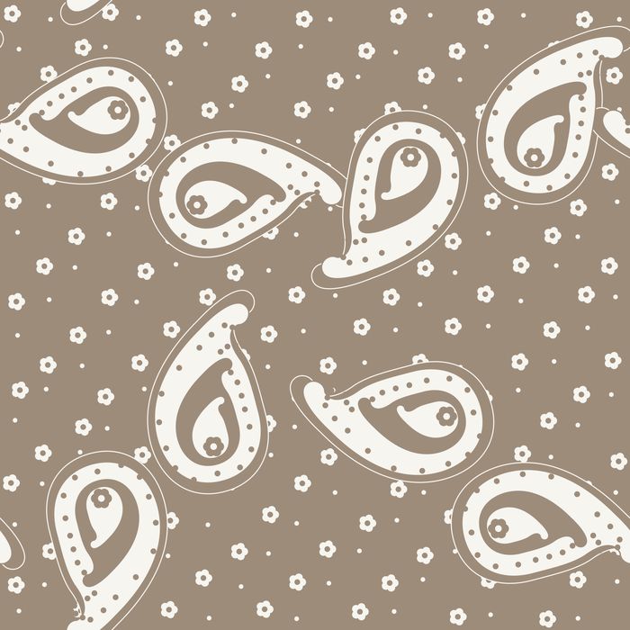 PAISLEY XXL 12 TAUPE 100CO