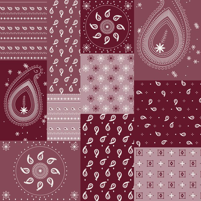 PATCHWORK BANDANA 07...