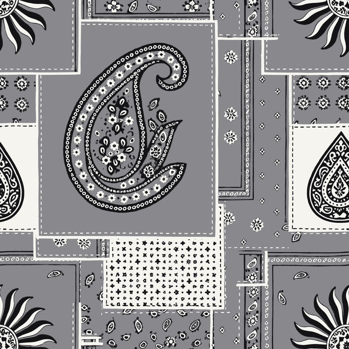PATCHWORK ATELIER 11 GRIS...