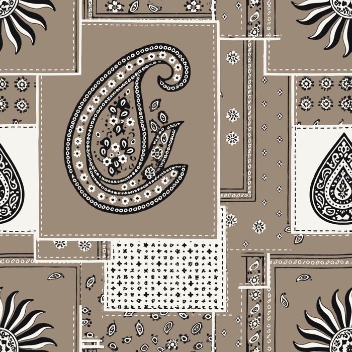 PATCHWORK ATELIER 12 TAUPE...